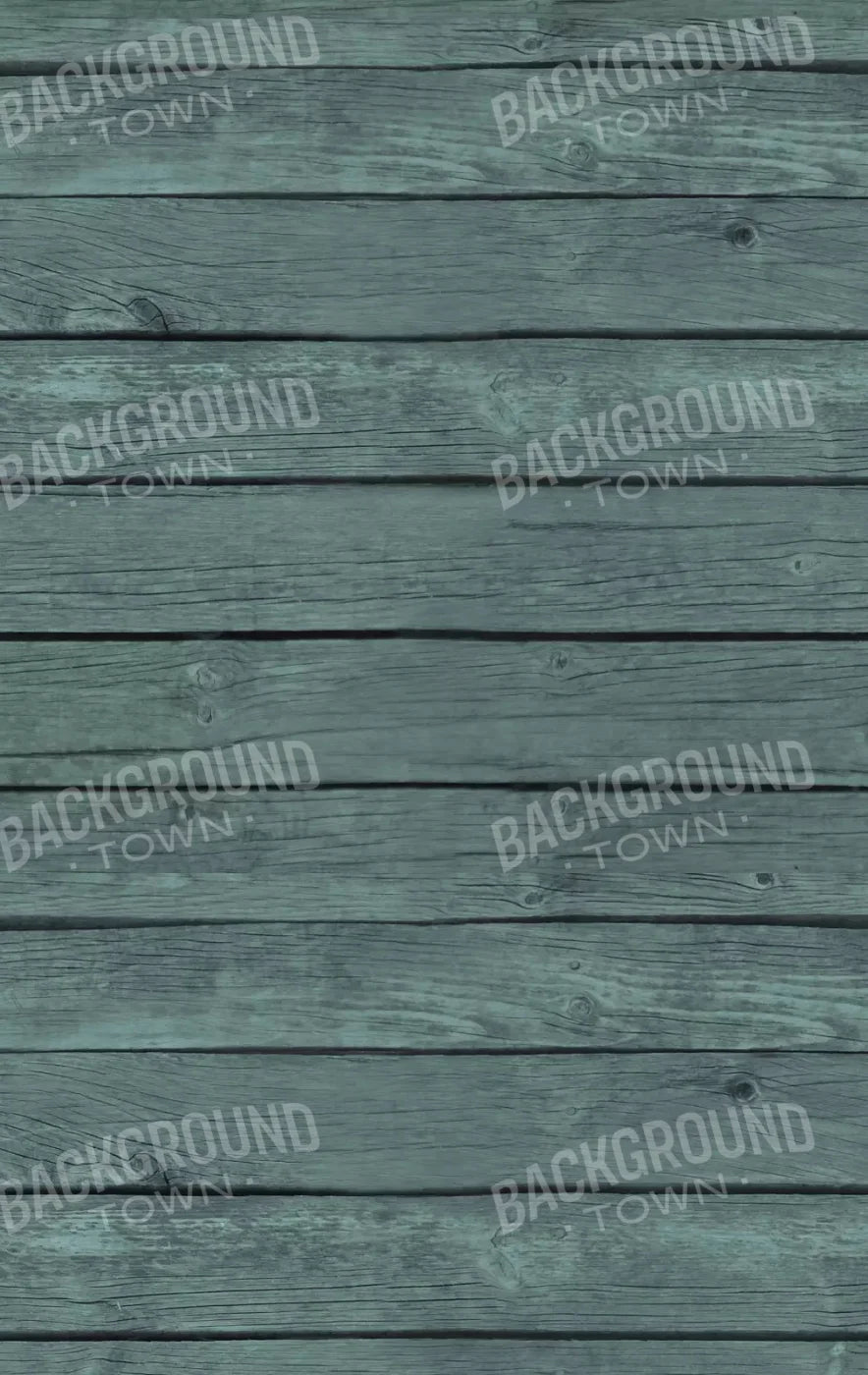 Boardwalk Teal 10X16 Ultracloth ( 120 X 192 Inch ) Backdrop