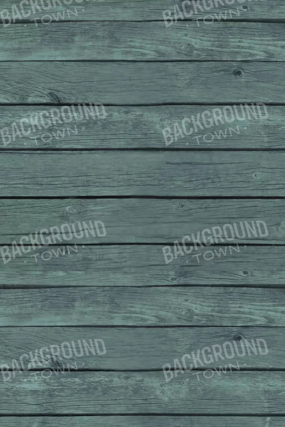 Boardwalk Teal 5X8 Ultracloth ( 60 X 96 Inch ) Backdrop