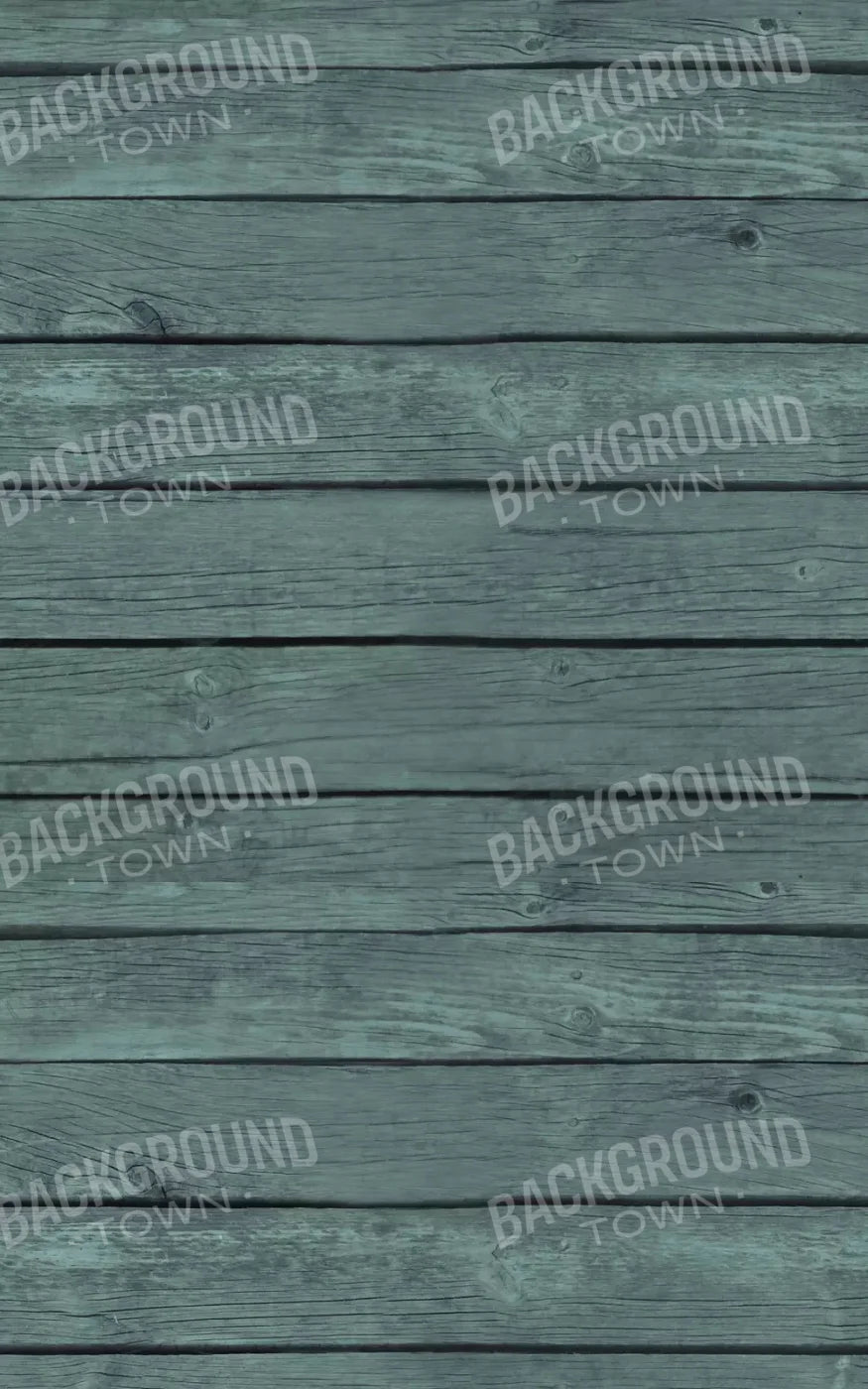 Boardwalk Teal 9X14 Ultracloth ( 108 X 168 Inch ) Backdrop