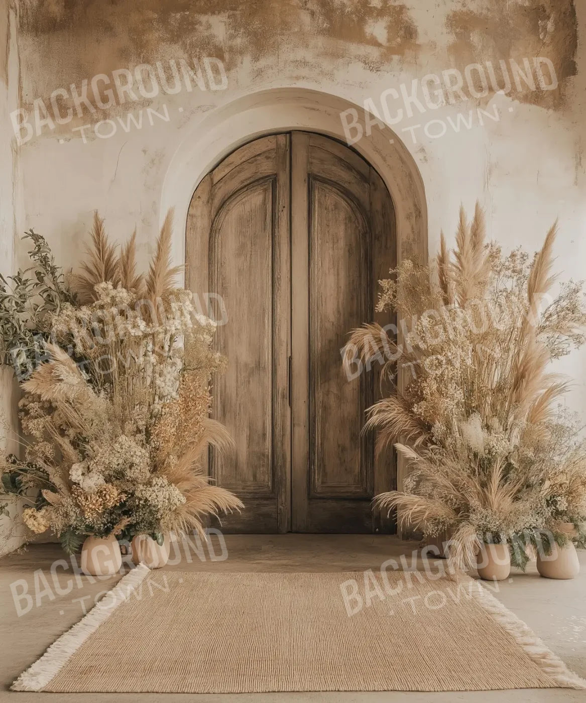 Boho Arch Doorway 10’x12’ UltraCloth (120 x 144 inch) Backdrop