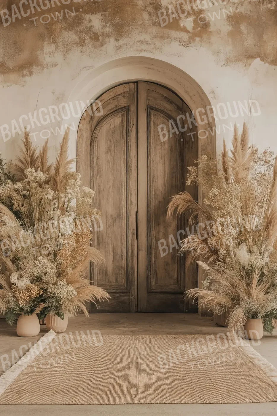 Boho Arch Doorway 8’x12’ UltraCloth (96 x 144 inch) Backdrop