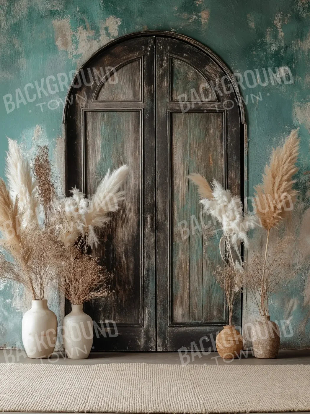Boho Archway 5’x6’8 Fleece (60 x 80 inch) Backdrop