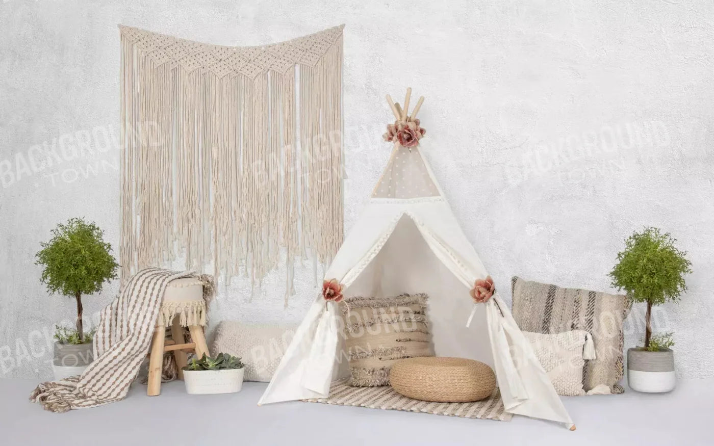 Boho Hideaway 14X9 Ultracloth ( 168 X 108 Inch ) Backdrop