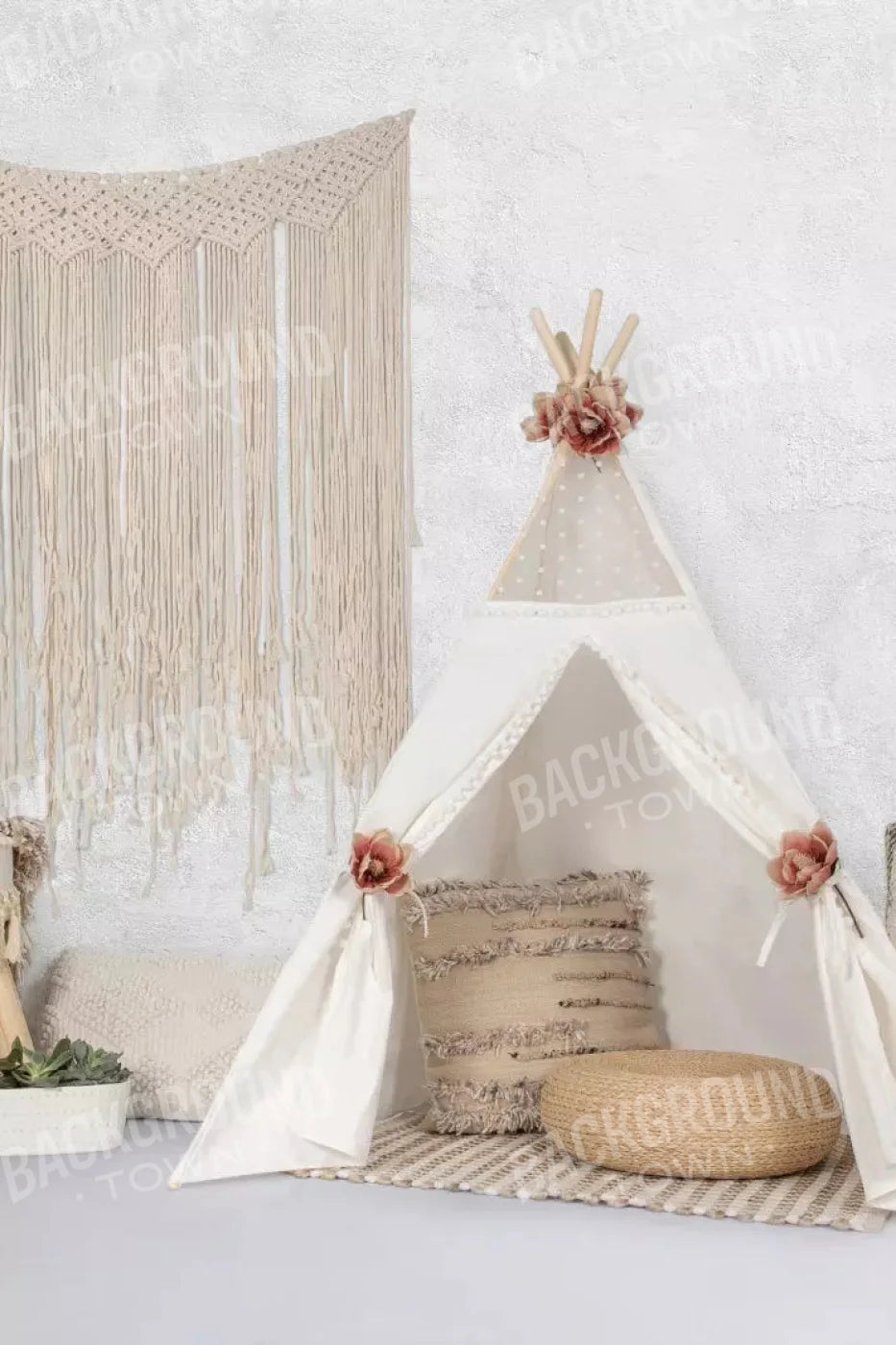 Boho Hideaway 5X8 Ultracloth ( 60 X 96 Inch ) Backdrop