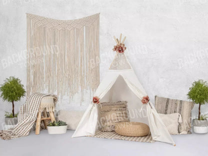 Boho Hideaway 7X5 Ultracloth ( 84 X 60 Inch ) Backdrop