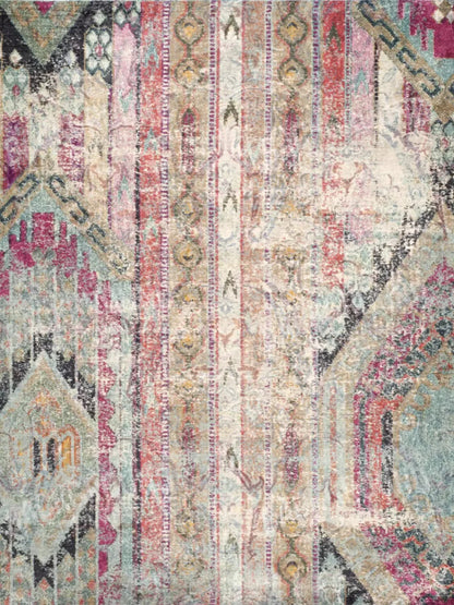 Boho Multi 5X68 Fleece ( 60 X 80 Inch ) Backdrop