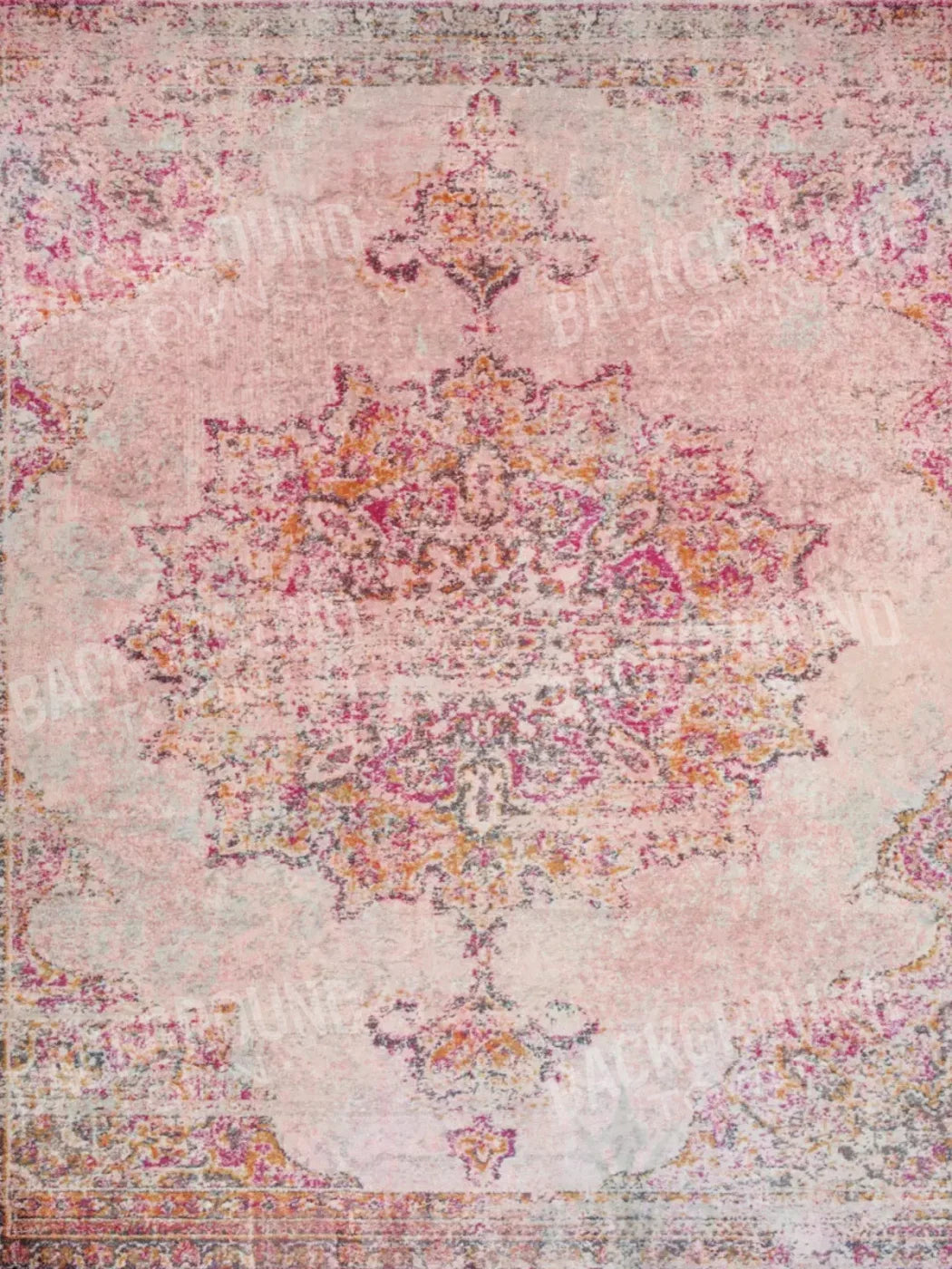 Boho Pink 5X7 Ultracloth ( 60 X 84 Inch ) Backdrop