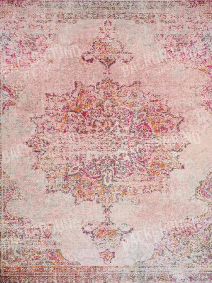 Boho Pink 8X10 Fleece ( 96 X 120 Inch ) Backdrop