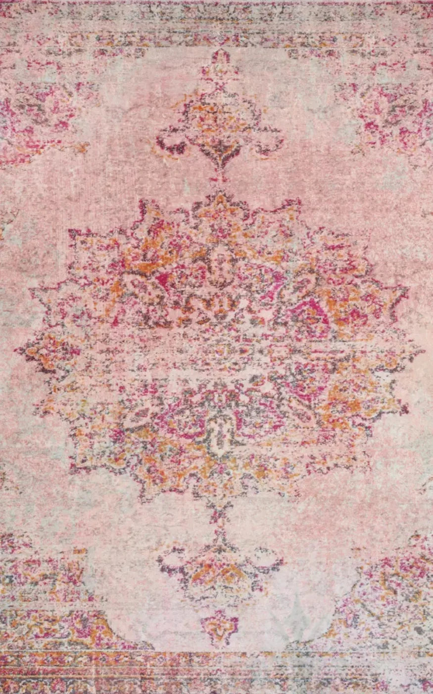 Boho Pink 9X14 Ultracloth ( 108 X 168 Inch ) Backdrop