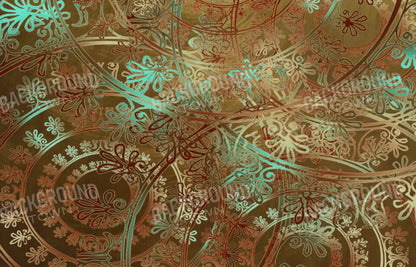 Boho Pinwheels 12X8 Ultracloth ( 144 X 96 Inch ) Backdrop