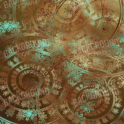 Boho Pinwheels 8X8 Fleece ( 96 X Inch ) Backdrop