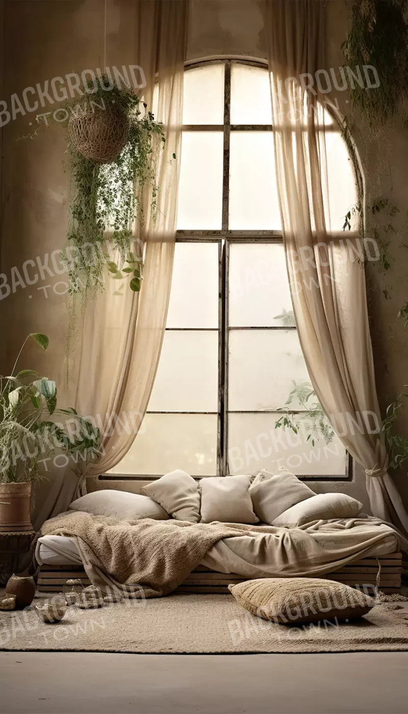 Boho Room I 8’X14’ Ultracloth (96 X 168 Inch) Backdrop