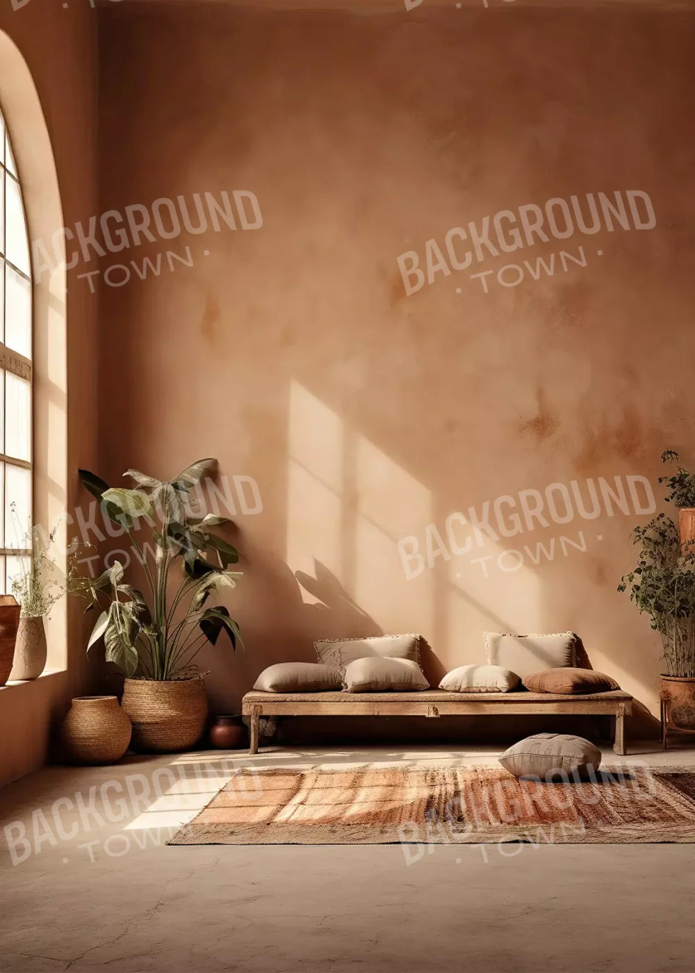 Boho Room Ii 5’X7’ Ultracloth (60 X 84 Inch) Backdrop