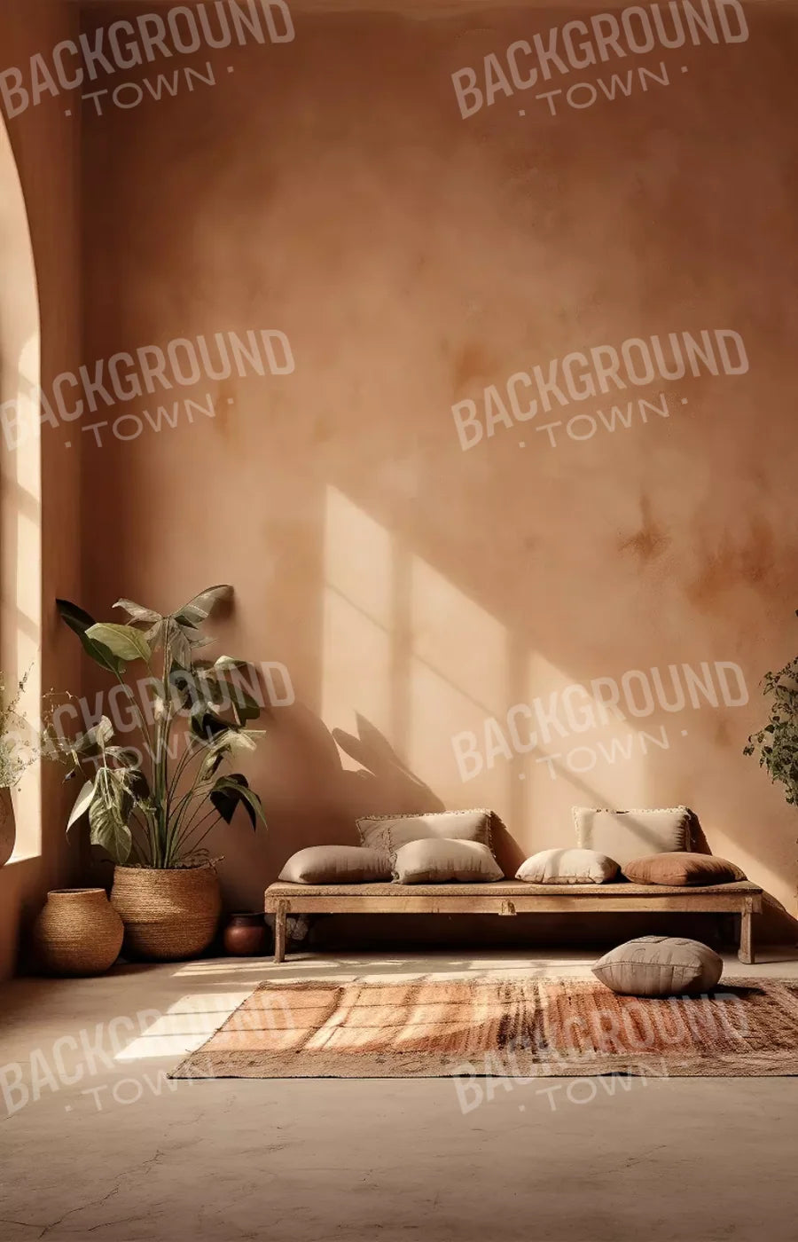 Boho Room Ii 9’X14’ Ultracloth (108 X 168 Inch) Backdrop