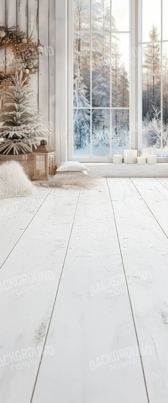 BohoChristmas Sweep 5’x12’ UltraCloth for Westcott X-Drop (60 x 144 inch) Backdrop