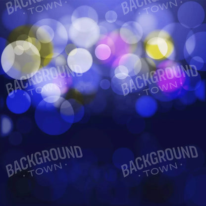 Bokeh Blue 10X10 Ultracloth ( 120 X Inch ) Backdrop