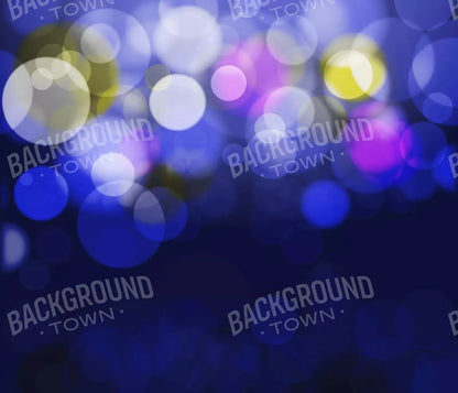 Bokeh Blue 12X10 Ultracloth ( 144 X 120 Inch ) Backdrop