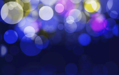 Bokeh Blue 16X10 Ultracloth ( 192 X 120 Inch ) Backdrop
