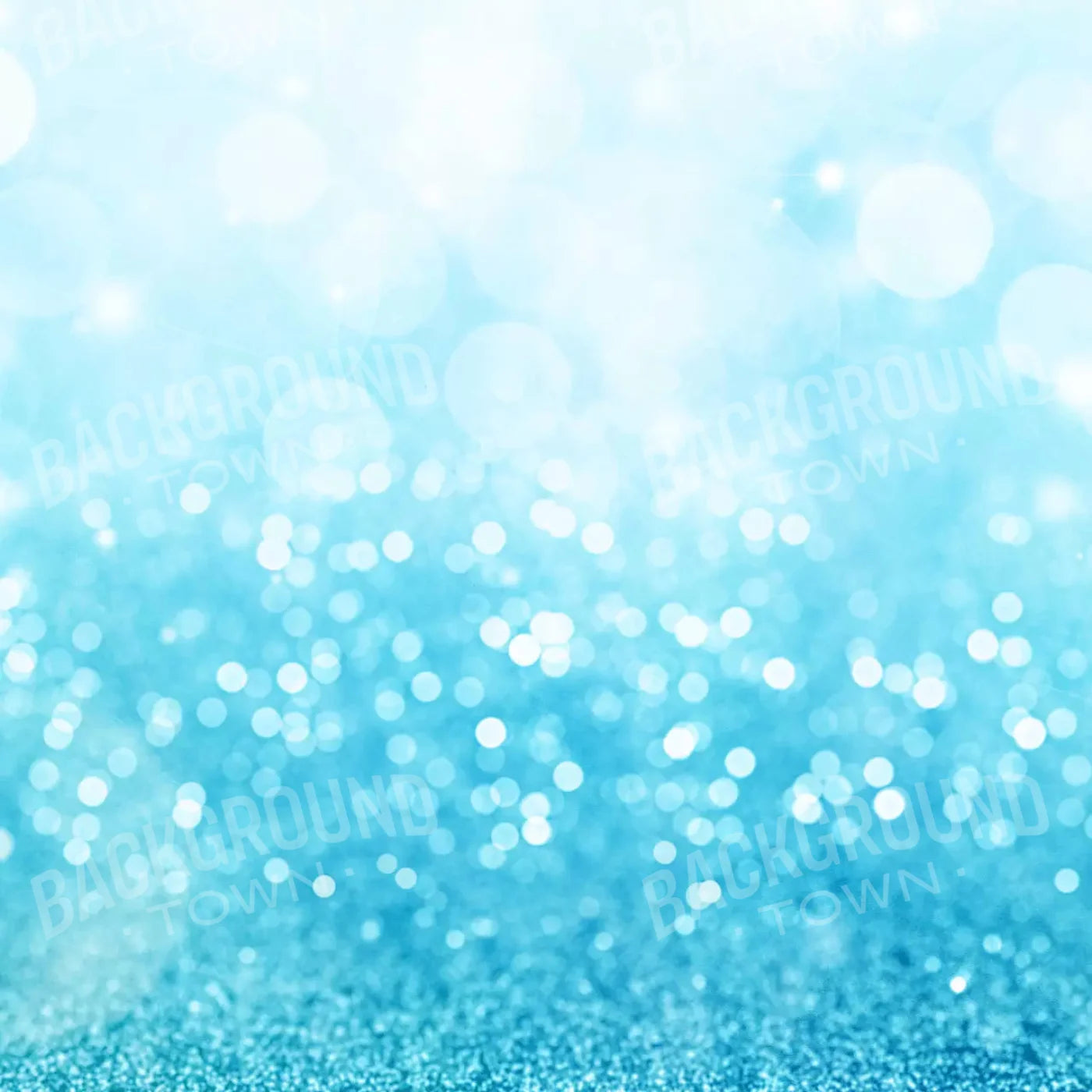 Bokeh Blue Sparkle 10X10 Ultracloth ( 120 X Inch ) Backdrop