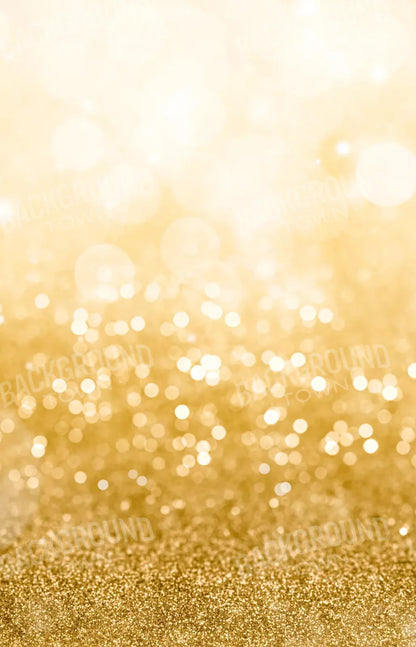 Bokeh Gold Sparkle 8X12 Ultracloth ( 96 X 144 Inch ) Backdrop