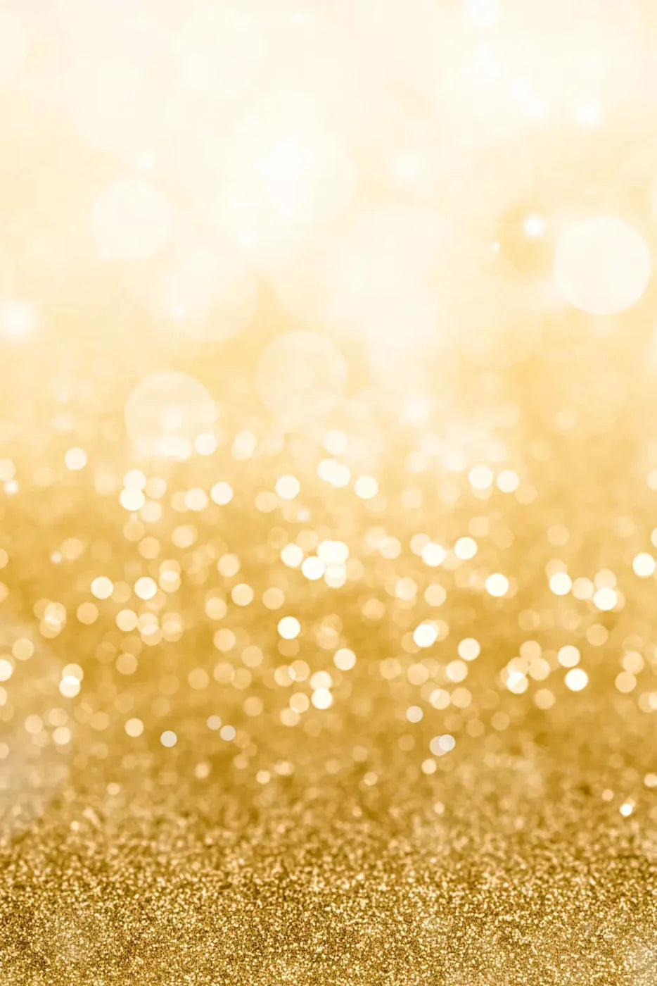 Bokeh Gold Sparkle 5X76 For Lvl Up Backdrop System ( 60 X 90 Inch )
