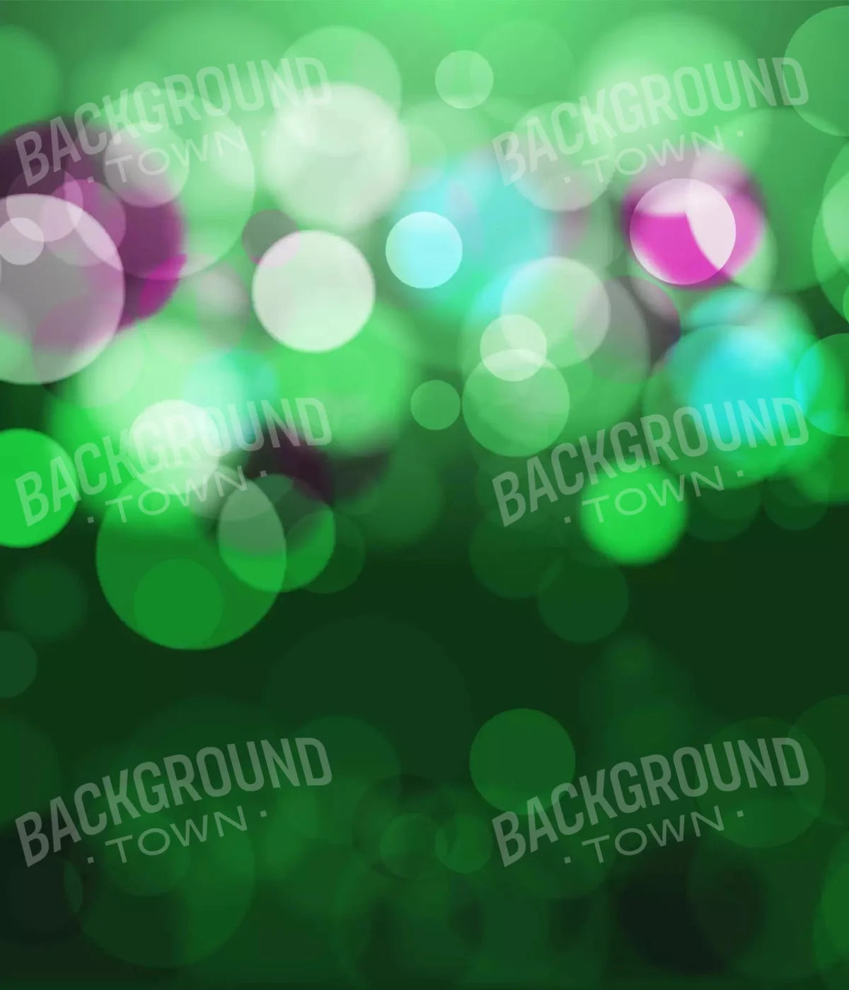 Bokeh Green 10X12 Ultracloth ( 120 X 144 Inch ) Backdrop