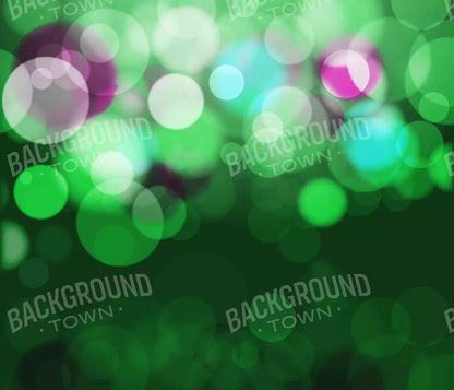Bokeh Green 12X10 Ultracloth ( 144 X 120 Inch ) Backdrop