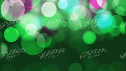 Bokeh Green 14X8 Ultracloth ( 168 X 96 Inch ) Backdrop