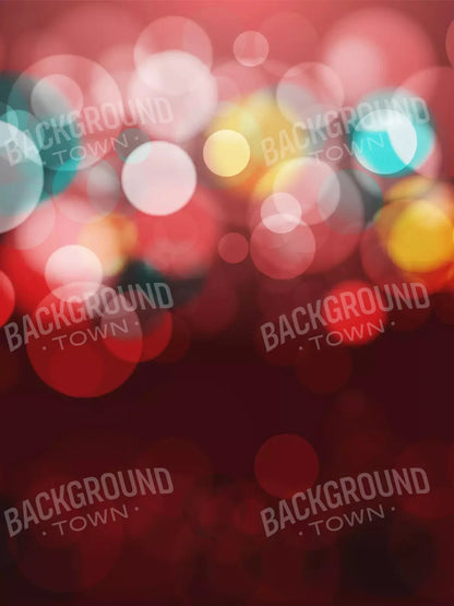 Bokeh Magic Apple 5X68 Fleece ( 60 X 80 Inch ) Backdrop