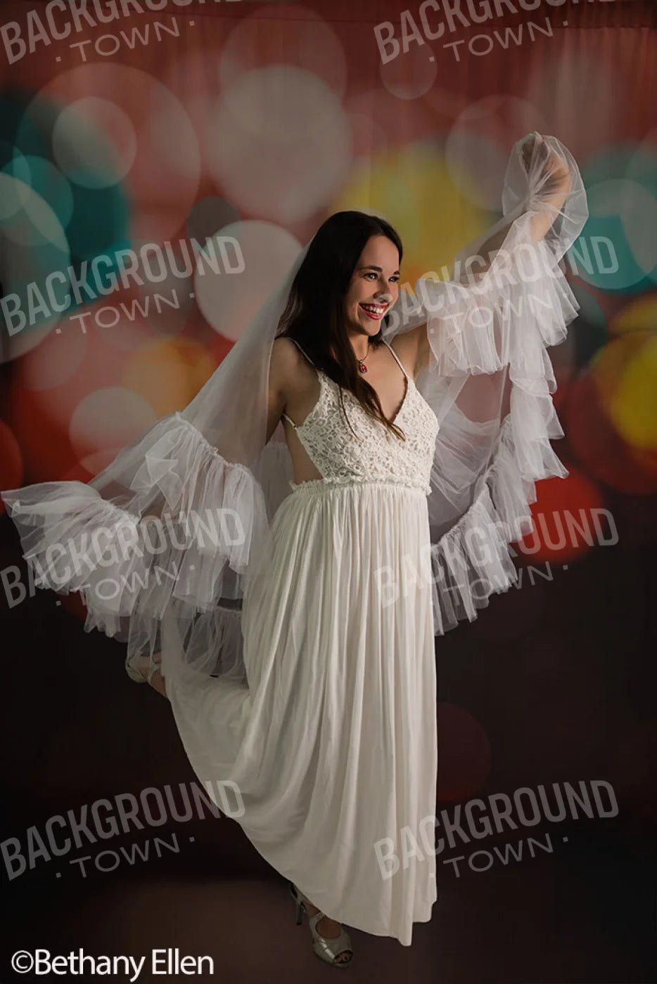 Bokeh Magic Apple Backdrop