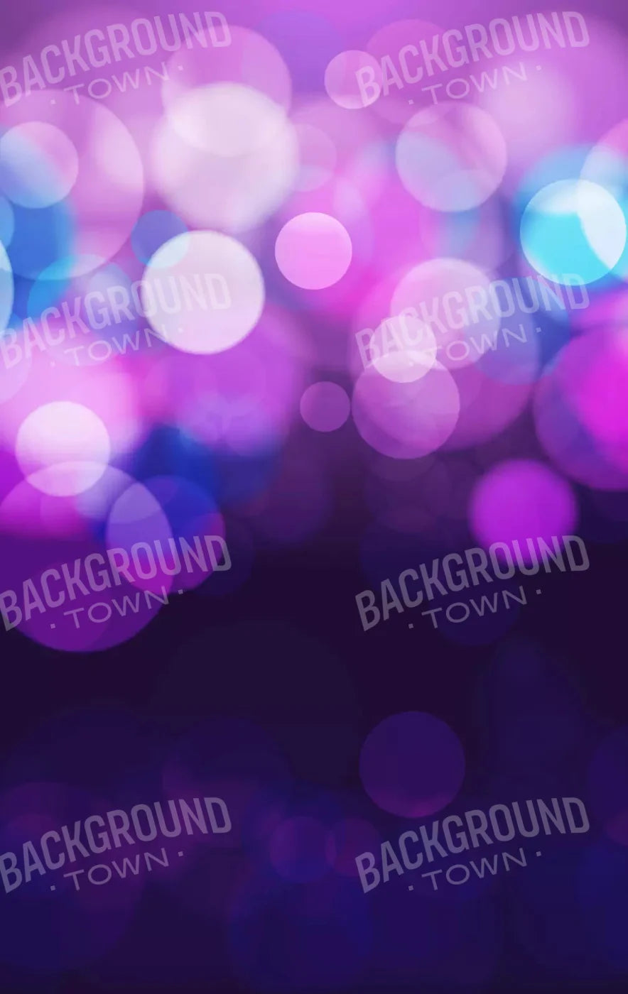 Bokeh Magic Blueberry 10X16 Ultracloth ( 120 X 192 Inch ) Backdrop