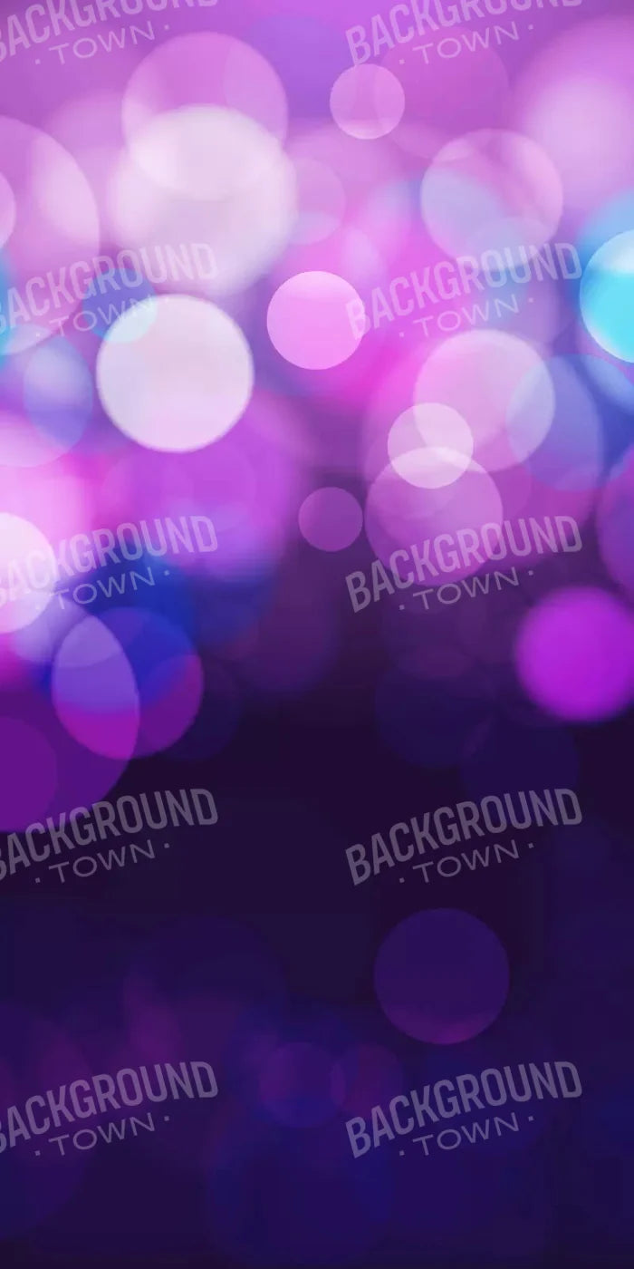 Bokeh Magic Blueberry 10X20 Ultracloth ( 120 X 240 Inch ) Backdrop