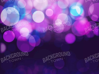 Bokeh Magic Blueberry 10X8 Fleece ( 120 X 96 Inch ) Backdrop