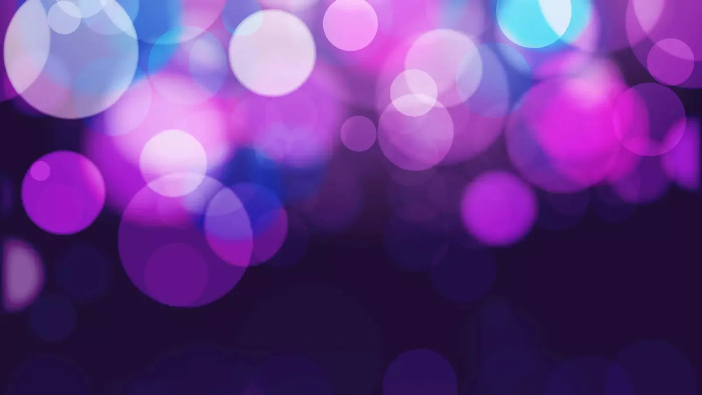 Bokeh Magic Blueberry 14X8 Ultracloth ( 168 X 96 Inch ) Backdrop