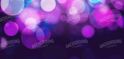 Bokeh Magic Blueberry 16X8 Ultracloth ( 192 X 96 Inch ) Backdrop