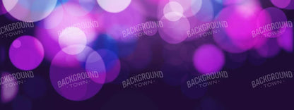 Bokeh Magic Blueberry 20X8 Ultracloth ( 240 X 96 Inch ) Backdrop