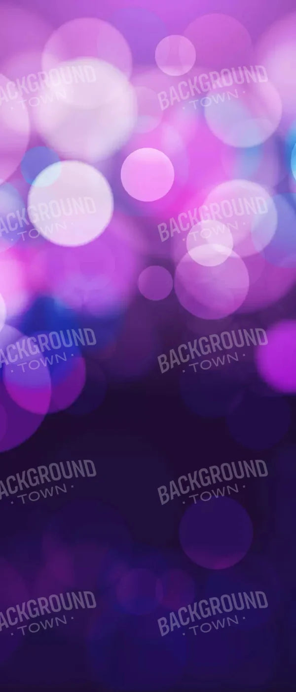 Bokeh Magic Blueberry 5X12 Ultracloth For Westcott X-Drop ( 60 X 144 Inch ) Backdrop