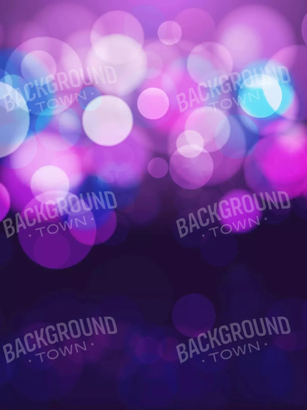 Bokeh Magic Blueberry 8X10 Fleece ( 96 X 120 Inch ) Backdrop