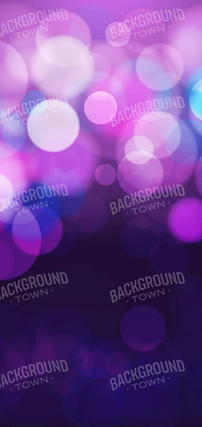 Bokeh Magic Blueberry 8X16 Ultracloth ( 96 X 192 Inch ) Backdrop