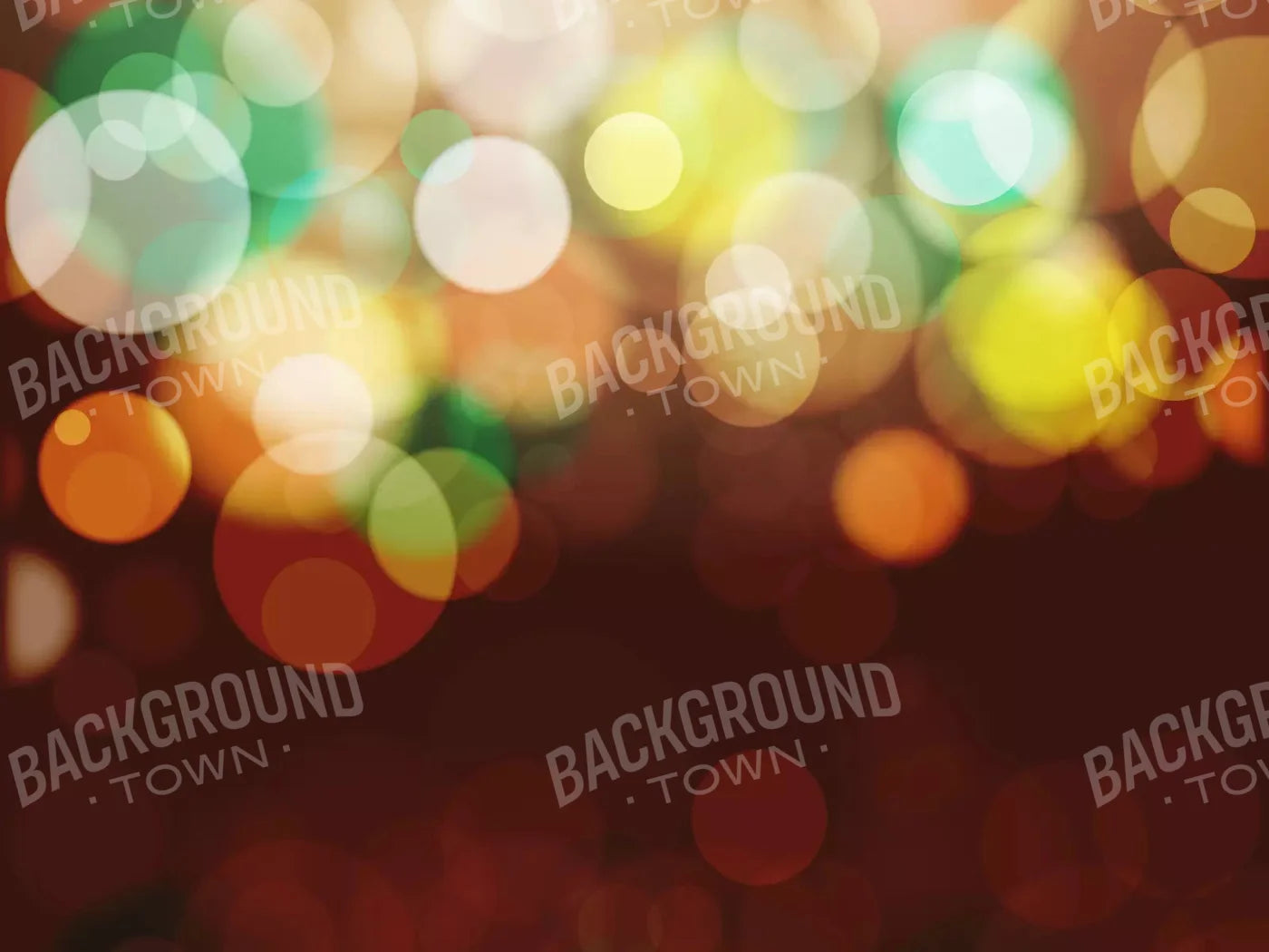Bokeh Magic Mango 10X8 Fleece ( 120 X 96 Inch ) Backdrop