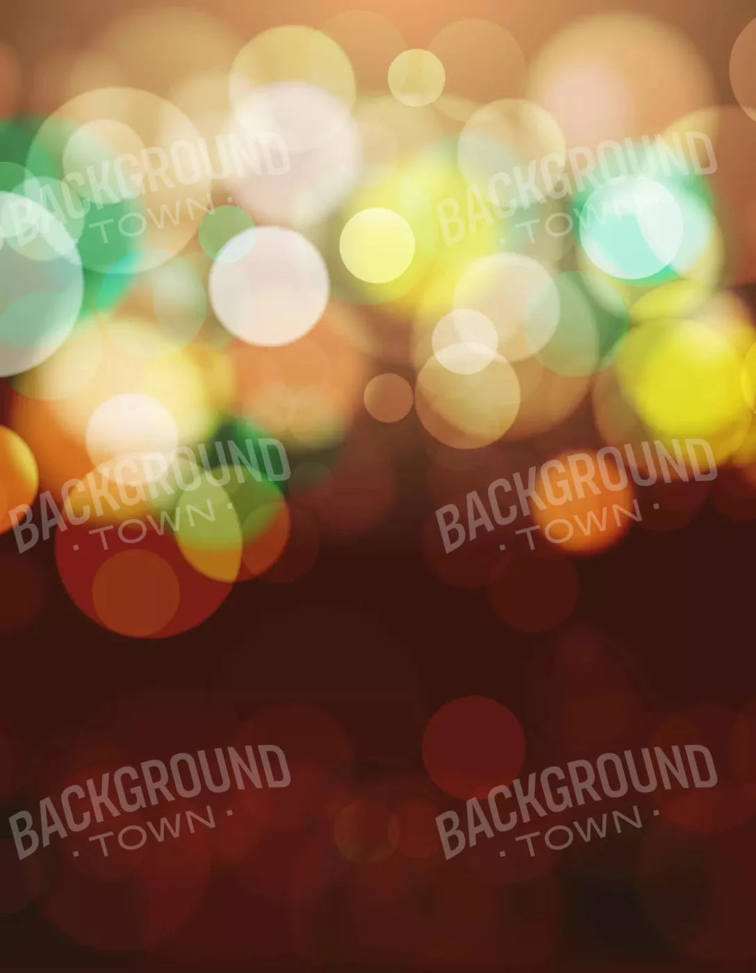 Bokeh Magic Mango 6X8 Fleece ( 72 X 96 Inch ) Backdrop