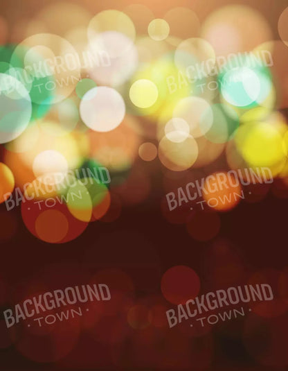 Bokeh Magic Mango 6X8 Fleece ( 72 X 96 Inch ) Backdrop