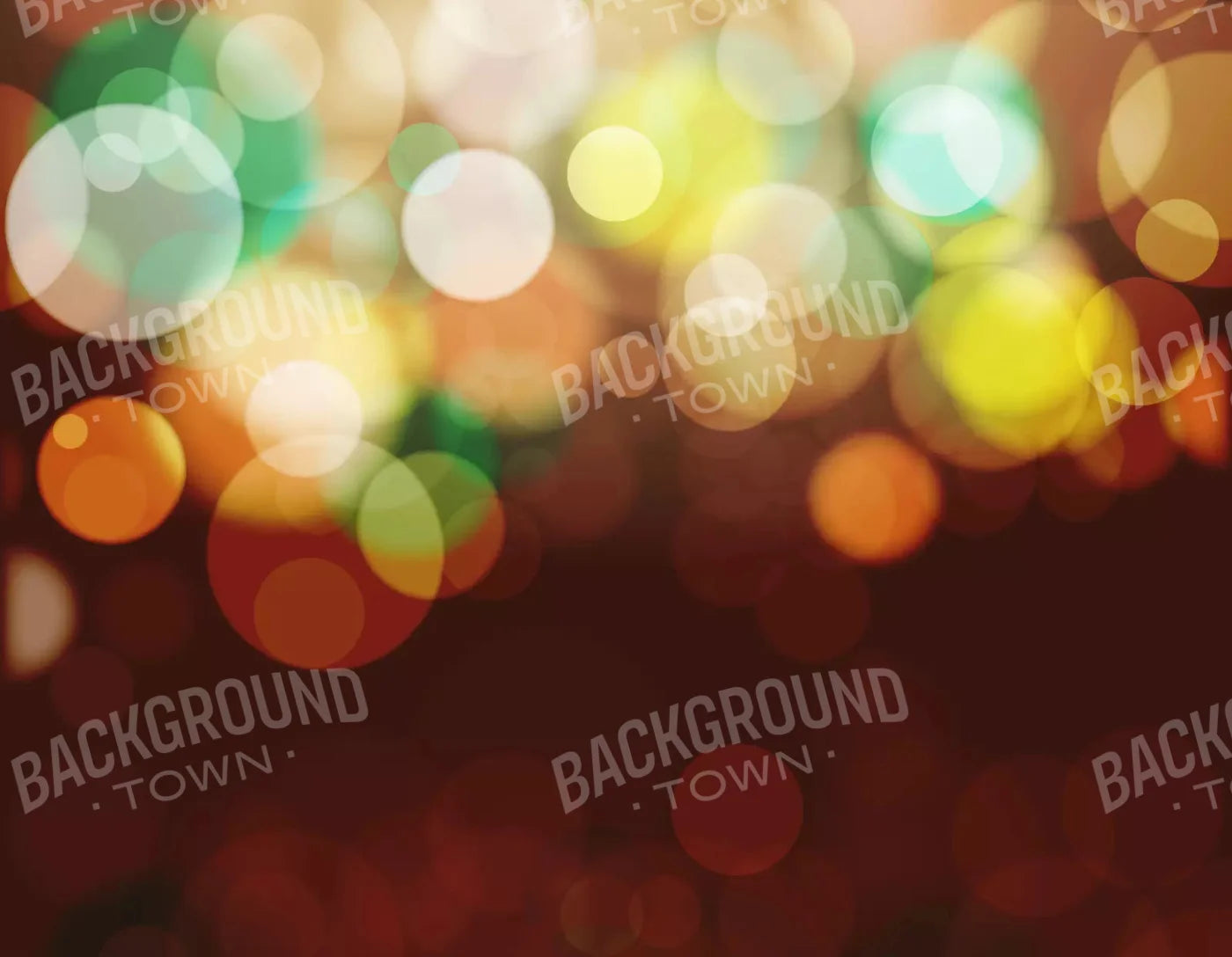 Bokeh Magic Mango 8X6 Fleece ( 96 X 72 Inch ) Backdrop