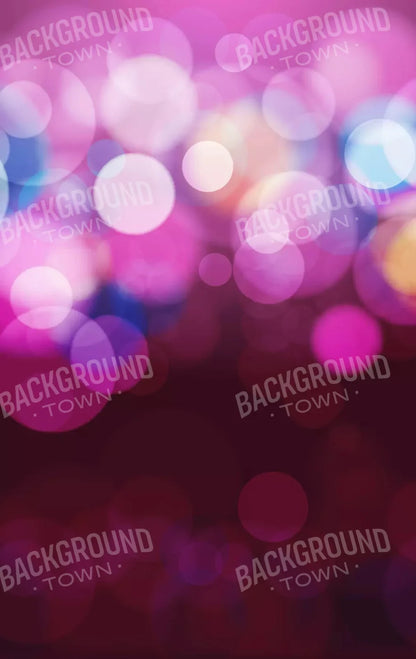 Bokeh Magic Plum 10X16 Ultracloth ( 120 X 192 Inch ) Backdrop