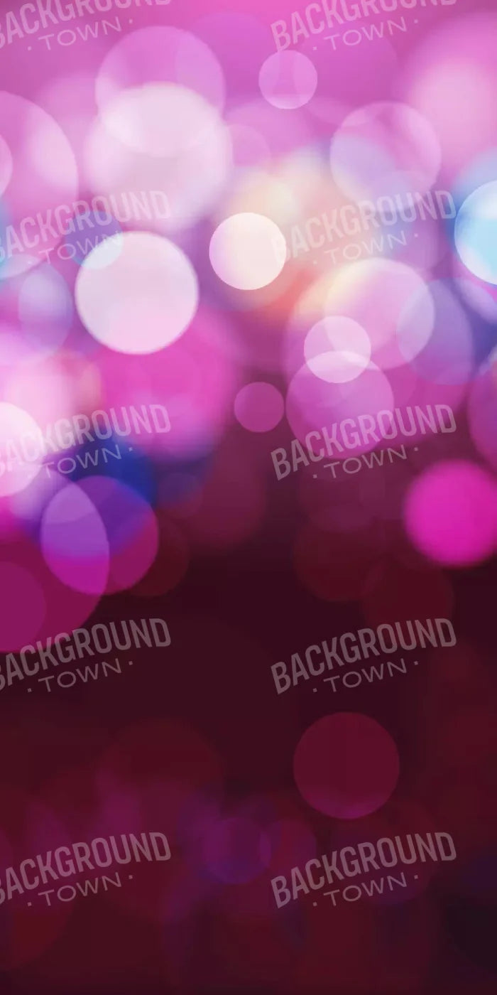 Bokeh Magic Plum 10X20 Ultracloth ( 120 X 240 Inch ) Backdrop