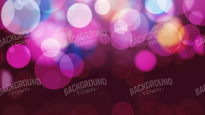 Bokeh Magic Plum 14X8 Ultracloth ( 168 X 96 Inch ) Backdrop