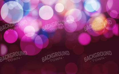 Bokeh Magic Plum 14X9 Ultracloth ( 168 X 108 Inch ) Backdrop