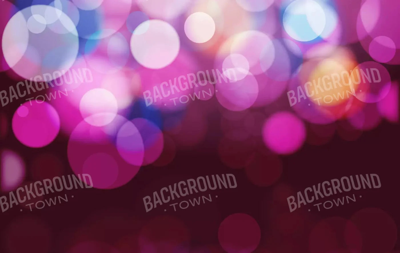 Bokeh Magic Plum 16X10 Ultracloth ( 192 X 120 Inch ) Backdrop