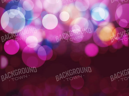 Bokeh Magic Plum 7X5 Ultracloth ( 84 X 60 Inch ) Backdrop