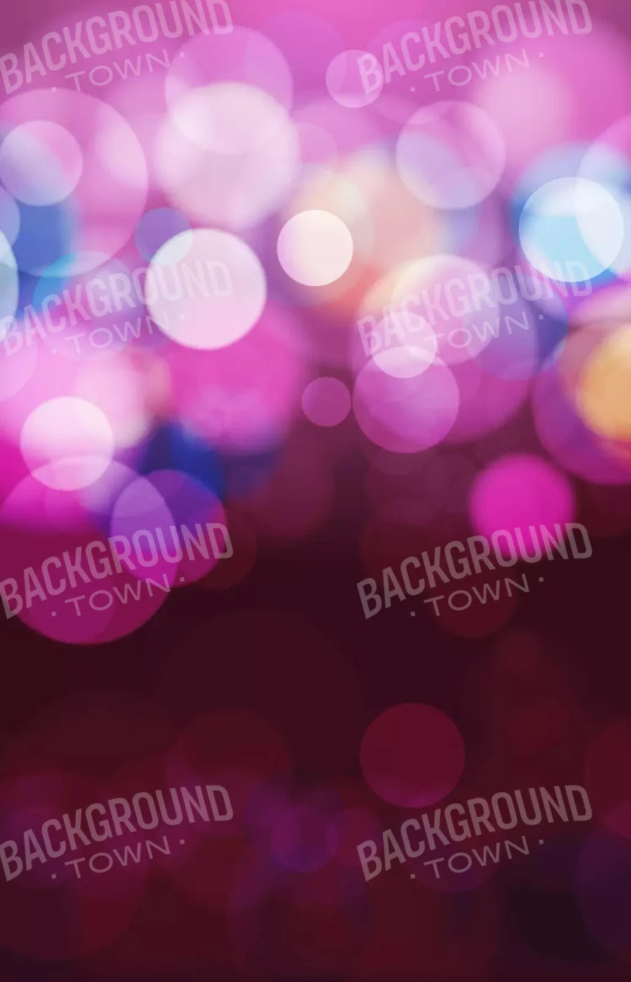 Bokeh Magic Plum 8X12 Ultracloth ( 96 X 144 Inch ) Backdrop